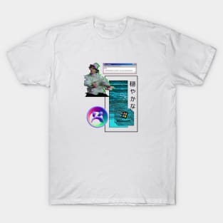 Yung lean Vaporwave aesthetics T-Shirt